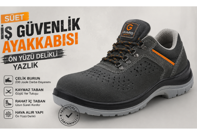 İŞ GÜVENLİK AYAKKABISI SÜET