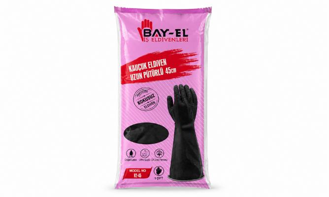 ELDİVEN KAUÇUK UZUN NPÜTÜRLÜ 45 CM