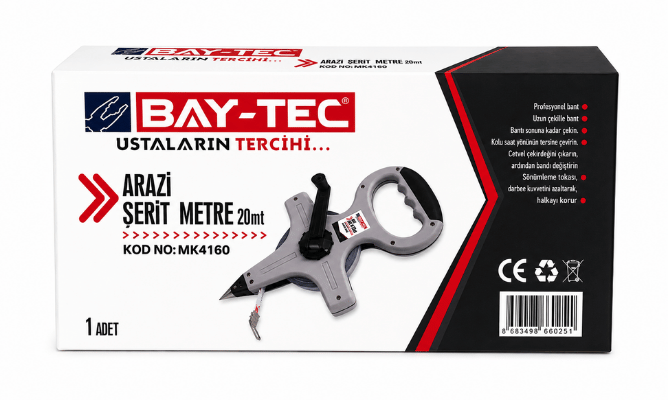 METRE ŞERİT ARAZİ 20 MT