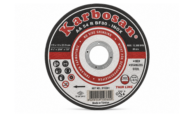 KARBOSAN 115 İNOX KESİCİ