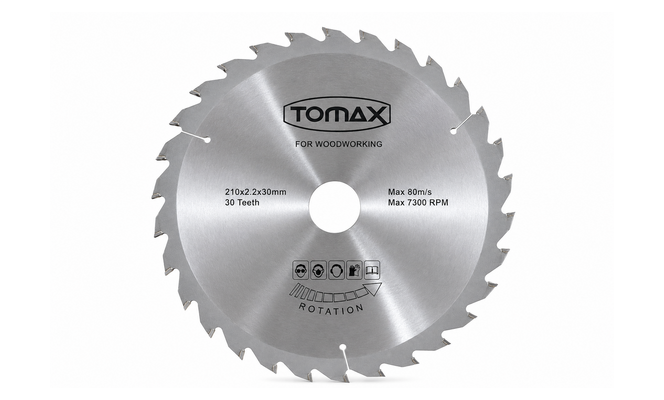 SUNTA KESME TESTERESİ 210 MM/30DİŞ TOMAX