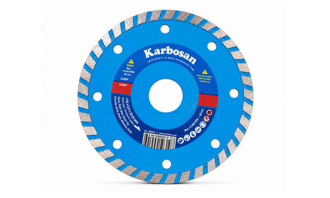 KARBOSAN TURBO ELMAS KESİCİ 115MM