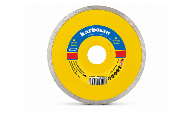 KARBOSAN SÜREKLİ ELMAS KESİCİ 115MM