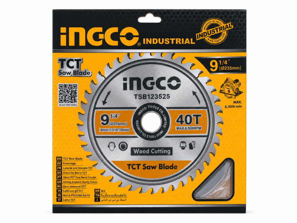 SUNTA KESME TESTERESİ 235MM/40 DİŞ İNGCO