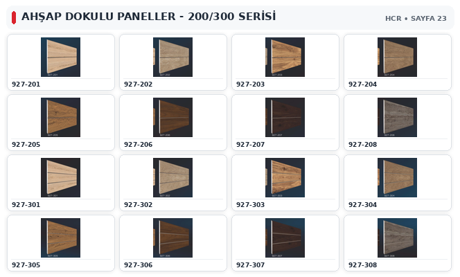 DEKOR PANEL AHŞAP KAPLAMA İÇ CEPHE