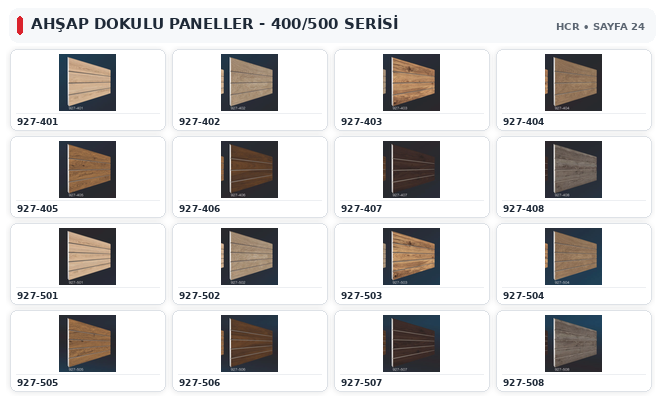 DEKOR PANEL AHŞAP KAPLAMA İÇ CEPHE