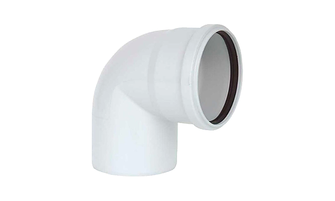 PVC ATIK SU BORUSU DİRSEK 87 DERECE