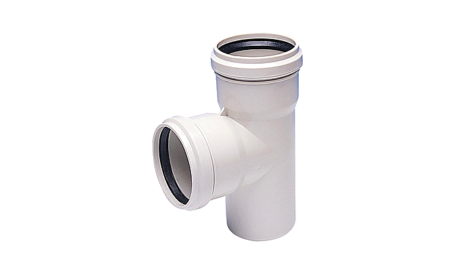 PVC ATIK SU BORUSU TE 87 DERECE